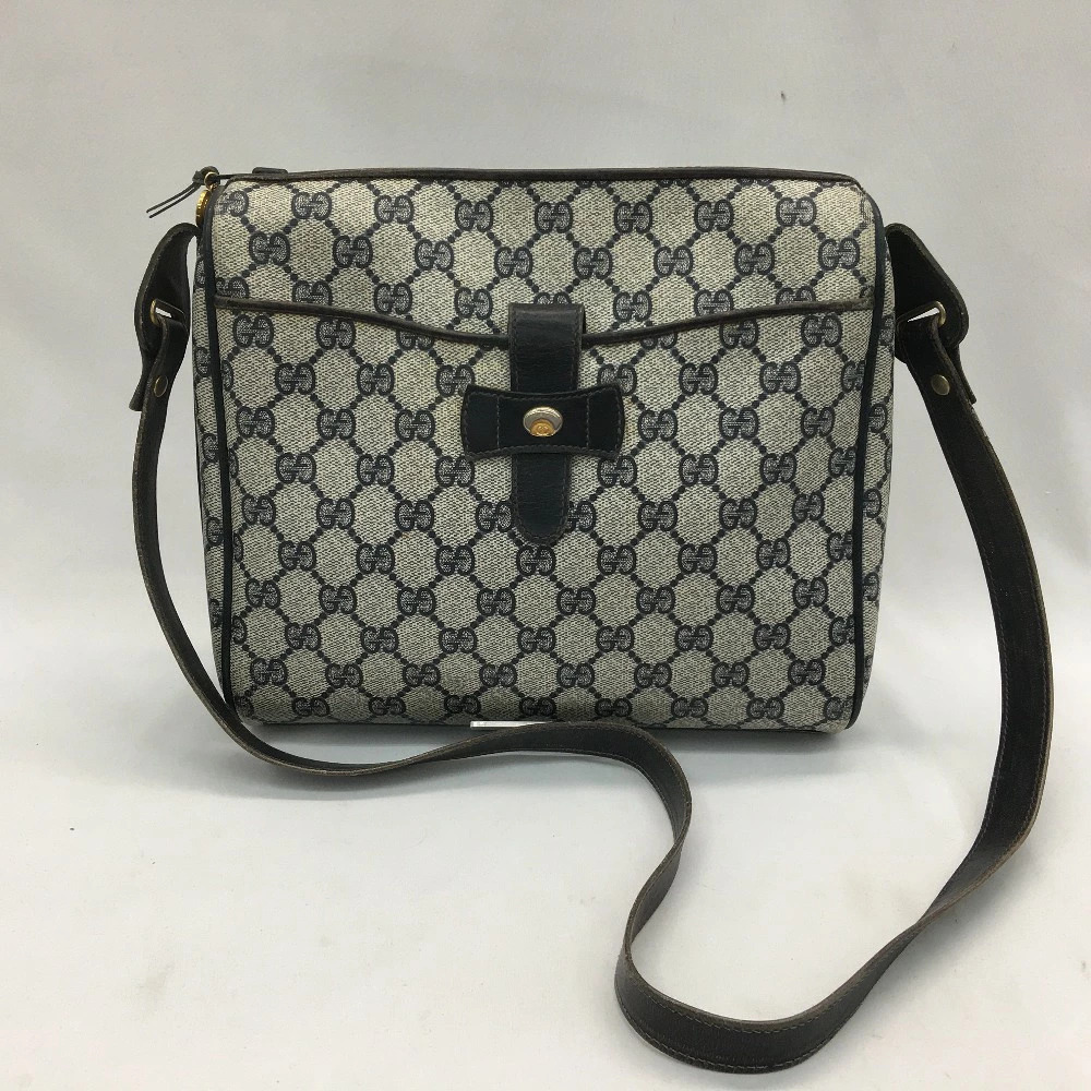 GUCCI Shoulder Bag Gucci GG Supreme Navy Blue
